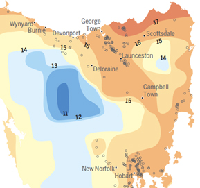 Temperature Map