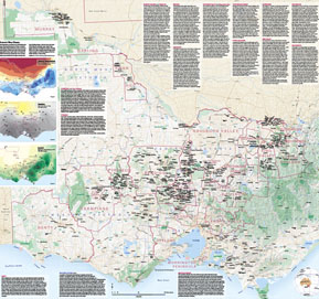 The Wine Map of Victoria by Max Allen