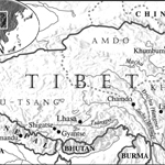 Tibet map