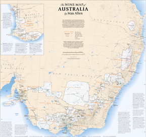 Wine Map of Australia