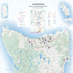 Tasmania Wine & Gastronomy Map