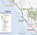 Bayside Bicycle trail map