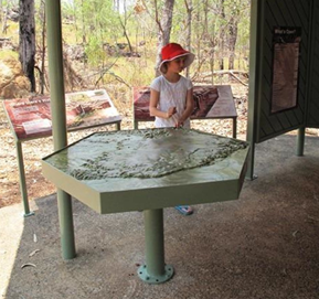 A Relief Model of a Dramatic National Park