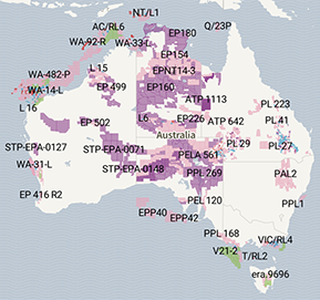 Australia Gas Tenements